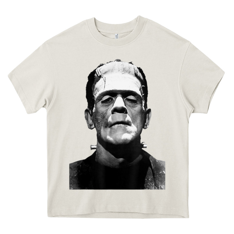 Classic Halloween Monster Horror Movie Frankenstein Monster Heavy Core Tee by trangStudio | Teevron