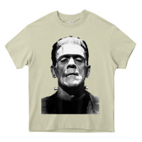 Mossy Classic Halloween Monster Horror Movie Frankenstein Monster Heavy Core Tee - trangStudio