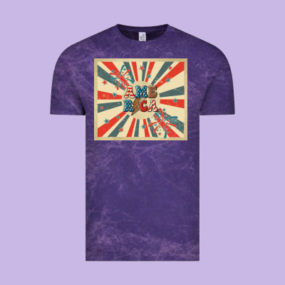 Retro America Vintage Tee Designed By Tumblerdesignbyshophia