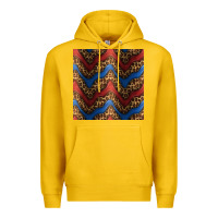 Lemon leopard 4th of july seamless pattern Premium Hoodie - BundleAndBundleShop