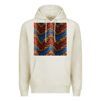 Oatmeal Heather leopard 4th of july seamless pattern Premium Hoodie - BundleAndBundleShop