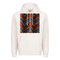 Pale Pink leopard 4th of july seamless pattern Premium Hoodie - BundleAndBundleShop