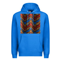 True Royal leopard 4th of july seamless pattern Premium Hoodie - BundleAndBundleShop