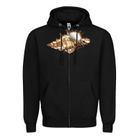 Black murex snail Zipper Hoodie - LillyAllenDesigns