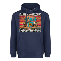 Navy blessed mom Heavyweight Hoodie - Artiststas