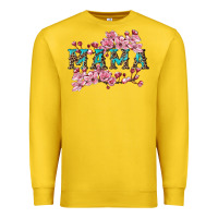 Lemon mama with cherry blossoms Premium Sweatshirt - Artiststas