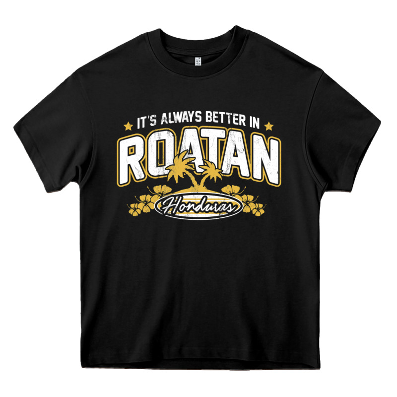 Roatan Honduras Souvenir Roatan Gift Travel Heavy Core Tee by trangStudio | Teevron