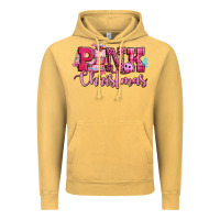 Vintage Mustard pink christmas Vintage Hoodie - CowGirlArtShop