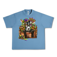 Pebble Blue mardi gras goat Urban Heavy Tee - CowGirlArtShop