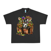 Pigment Black mardi gras goat Urban Heavy Tee - CowGirlArtShop