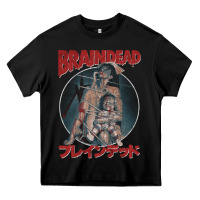 Black Braindead-Ob7An Heavy Core Tee - trangStudio