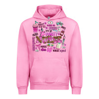 Fuchsia Pink come on nurse lets go party Urban Hoodie - AdoDesignShop