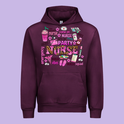 Come On Nurse Lets Go Party Urban Hoodie Designed By Adodesignshop