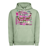 Pigment Oil Green come on nurse lets go party Urban Hoodie - AdoDesignShop