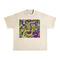 Sandshell mardi gras cowhide Urban Heavy Tee - RanaPortraitStore