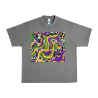 Tornado mardi gras cowhide Urban Heavy Tee - RanaPortraitStore