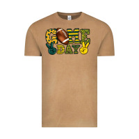 Vintage Camel Game day yellow and green team color Vintage Tee - HowdyJamesFarm