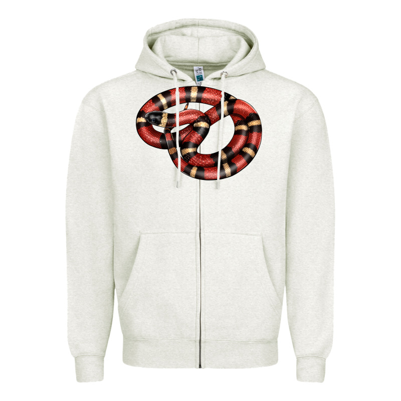 Milk Snake Zipper Hoodie by LillyAllenDesigns | Teevron