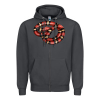 Smoke milk snake Zipper Hoodie - LillyAllenDesigns