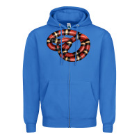 True Royal milk snake Zipper Hoodie - LillyAllenDesigns