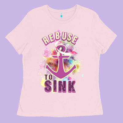 Rebuse To Sink Ladies Tee Designed By Bettercallsaul