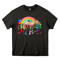 Asphalt childcare life Heavy Core Tee - Artiststas