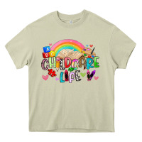 Mossy childcare life Heavy Core Tee - Artiststas