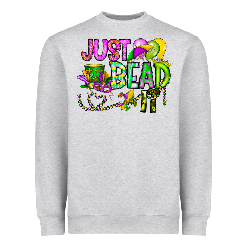 Just Bead It Heavyweight Sweatshirt by CowhideDigitalArt | Teevron
