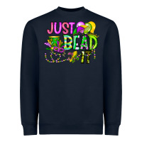 Navy Just Bead it Heavyweight Sweatshirt - CowhideDigitalArt