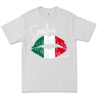 Dove Grey GGT Travel Souvenir Style SINALOA MX Flag Lips Premium Tee - trangStudio
