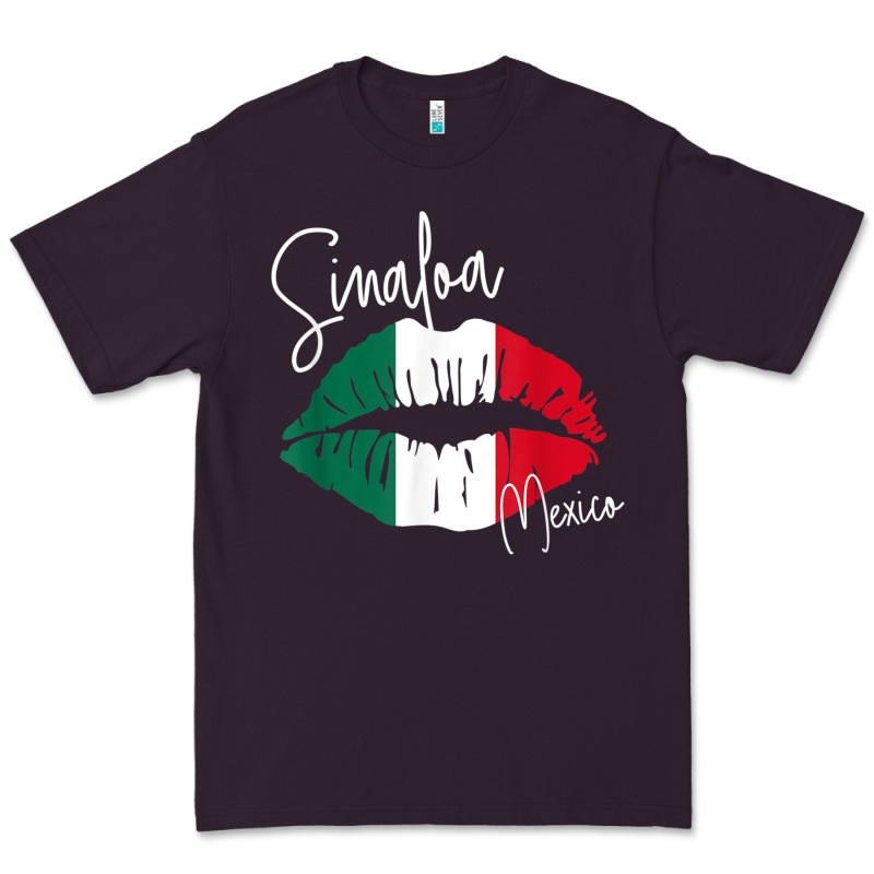 Ggt Travel Souvenir Style Sinaloa Mx Flag Lips Premium Tee by trangStudio | Teevron