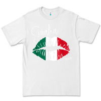 White GGT Travel Souvenir Style SINALOA MX Flag Lips Premium Tee - trangStudio