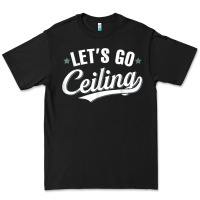 Black Lets Go Ceiling Fan Halloween Premium Tee - trangStudio