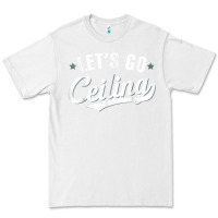 White Lets Go Ceiling Fan Halloween Premium Tee - trangStudio