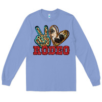 Colony Blue Peace Love Rodeo Long Sleeve Tee - Jasminsmagicworld