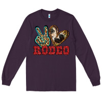 Plum Peace Love Rodeo Long Sleeve Tee - Jasminsmagicworld
