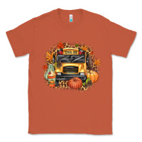 Copper Fall School Bus Classic Tee - texasbilliewilder