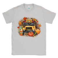 Moon Dust Fall School Bus Classic Tee - texasbilliewilder