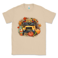 Mushroom Fall School Bus Classic Tee - texasbilliewilder