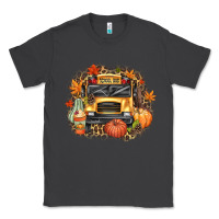 Smoke Fall School Bus Classic Tee - texasbilliewilder