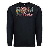 Black mama bear with mama and baby Premium Sweatshirt - Artiststas
