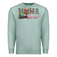 Seafoam mama bear with mama and baby Premium Sweatshirt - Artiststas