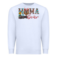 White mama bear with mama and baby Premium Sweatshirt - Artiststas
