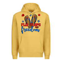 Flip Flops And Freedom Premium Hoodie | Teevron