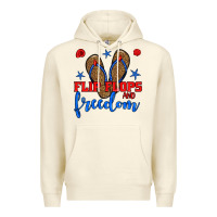 Sandshell flip flops and freedom Premium Hoodie - BundleAndBundleShop