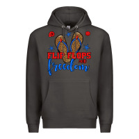 Smoke flip flops and freedom Premium Hoodie - BundleAndBundleShop