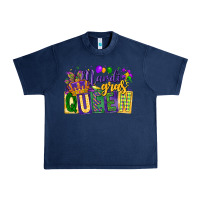 Navy mardi gras queen Urban Heavy Tee - CowGirlArtShop
