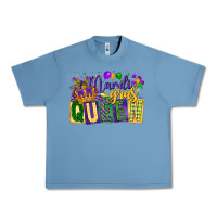 Pebble Blue mardi gras queen Urban Heavy Tee - CowGirlArtShop