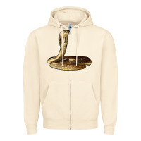 Sandshell king cobra snake Zipper Hoodie - LillyAllenDesigns