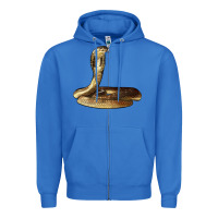 True Royal king cobra snake Zipper Hoodie - LillyAllenDesigns